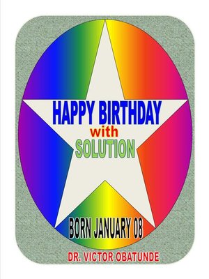 cover image of BORN JANUARY 08